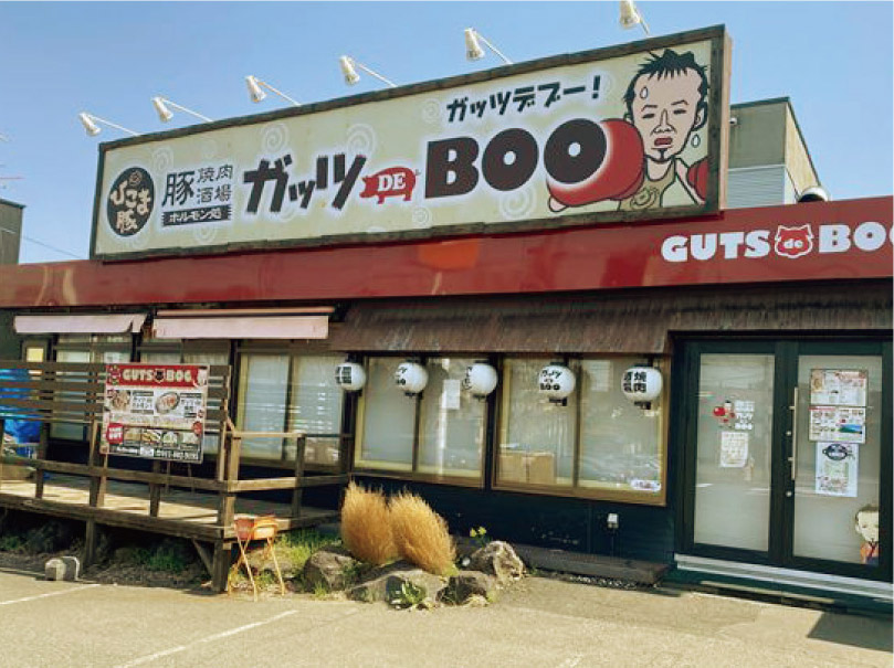 豚焼肉酒場 ホルモン処 ガッツ DE BOO 外観